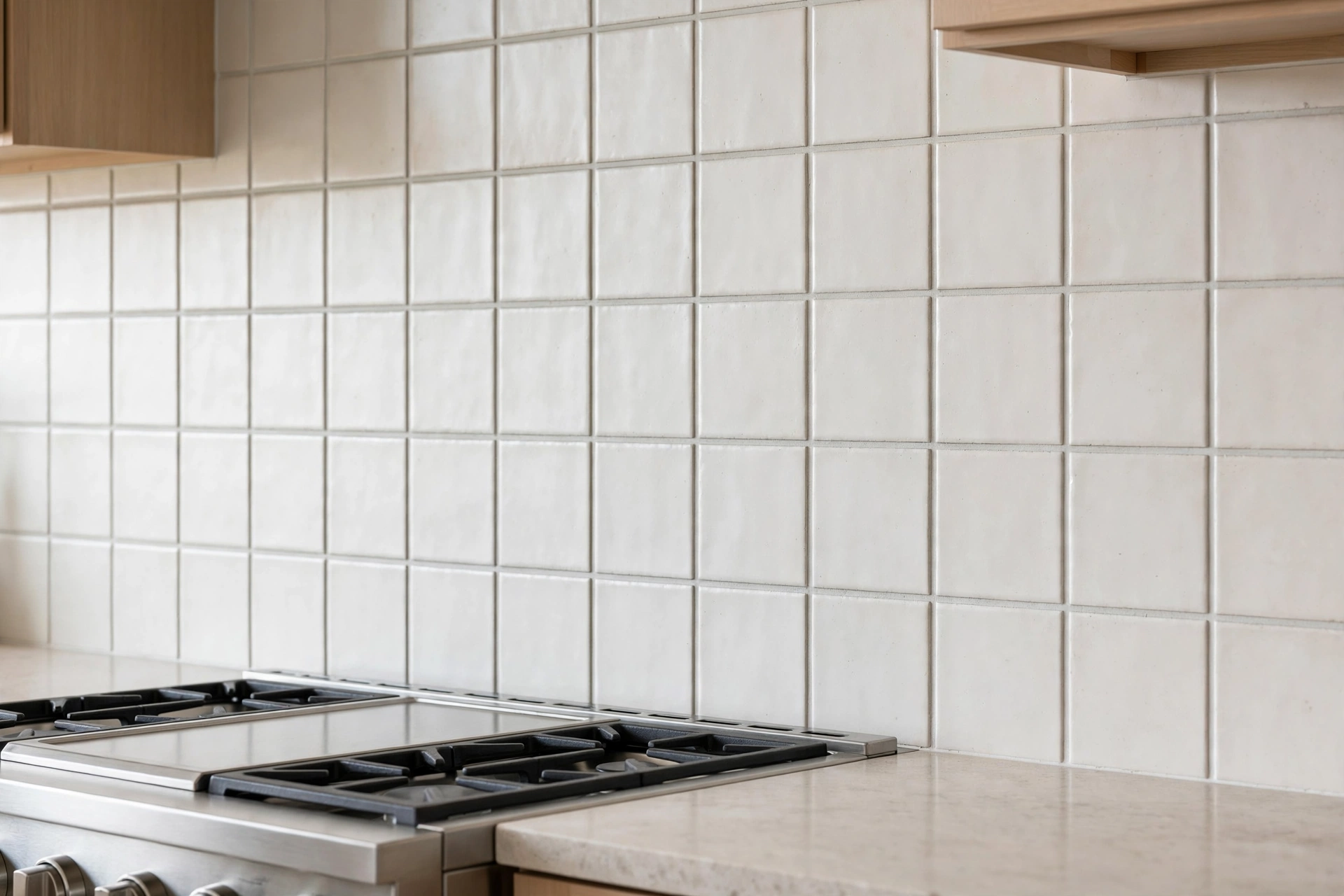 Kitchen Renovation New tile backsplash installed in a Mississauga kitchen